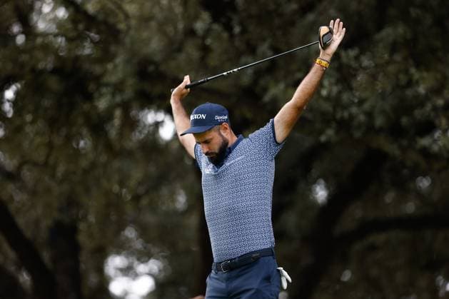October 13, 2023, MADRID, MADRID, SPAIN: Santiago Tarrio of Spain warms up during Acciona Open de Espana, Round 2, Golf tournament celebrated at Club de Campo on October 13, 2023, in Madrid, Spain. MADRID SPAIN - ZUMAa181 20231013_zaa_a181_027 Copyright: xOscarxJ.xBarrosox
