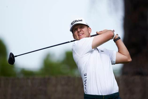 Acciona Open de Espana presented by Madrid - Day Two Yannik Paul of Germany plays a tee shot on the 3rd hole during Day Two of the Acciona Open de Espana presented by Madrid at Club de Campo Villa de Madrid on October 13, 2023, in Madrid, Spain. Madrid Club de Campo Villa de Madrid Madrid Spain RL_ACCMOESP_274 Copyright: xRicardoxLarreinax