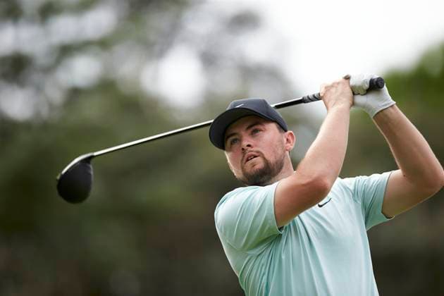Acciona Open de Espana presented by Madrid - Day Two Alex Fitzpatrick of England plays a tee shot on the 7th hole during Day Two of the Acciona Open de Espana presented by Madrid at Club de Campo Villa de Madrid on October 13, 2023, in Madrid, Spain. Madrid Club de Campo Villa de Madrid Madrid Spain RL_ACCMOESP_285 Copyright: xRicardoxLarreinax