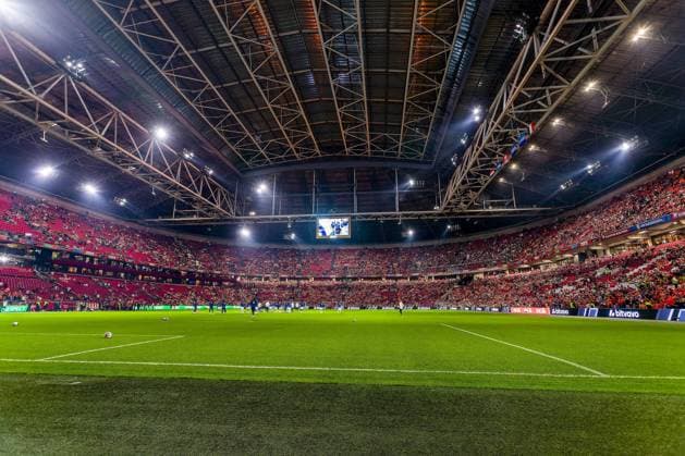 AMSTERDAM, 13-10-2023 JohanCruyff Arena, Football Euro2024 Qualifier between Netherlands and France. Stadium overview before the game Netherlands - France . Netherlands - France  x22732778x Copyright: