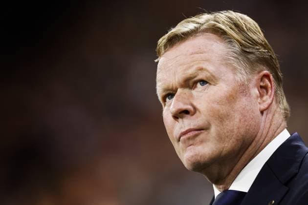 Sport Bilder des Tages AMSTERDAM - Holland coach Ronald Koeman during the European Championship, EM, Europameisterschaft Qualifying match in group B between the Netherlands and France in the Johan Cruijff ArenA on October 13, 2023 in Amsterdam, the Netherlands. ANP KOEN VAN WEEL UEFA EURO, EM, Europameisterschaft,Fussball 2024 Qualifying Round 2023 2024 xVIxANPxSportx xxANPxIVx 480997742 originalFilename: 480997742.jpg