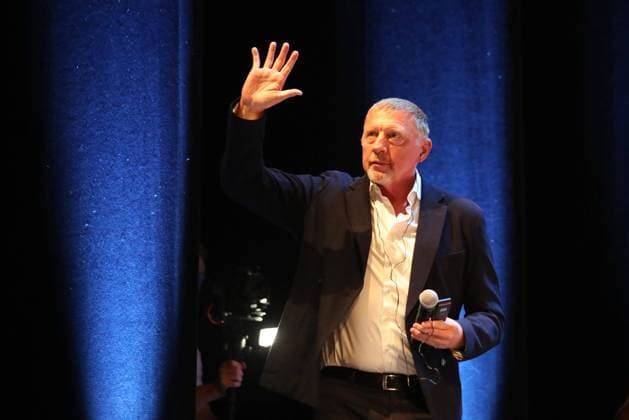 Germany s Former Tennis Player, Boris Becker attends il festival dello Pierre Teyssot MAXPPP ; Germany s Former Tennis Player, Boris Becker attends il festival dello Sport . Trento, Italy on October 13, 2023. Germany s Former Tennis Player, Boris Becker. Pierre Teyssot Maxppp Trento Trentino South Tyrol Italy  Copyright: xMAXPPPxPierrexTeyssotx TPX22078 TPX22078