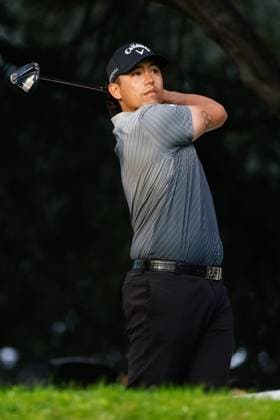 October 14, 2023, MADRID, MADRID, SPAIN: Gavin Green of Malaysia in action during Acciona Open de Espana, Round 3, Golf tournament celebrated at Club de Campo on October 14, 2023, in Madrid, Spain. MADRID SPAIN - ZUMAa181 20231014_zaa_a181_002 Copyright: xOscarxJ.xBarrosox