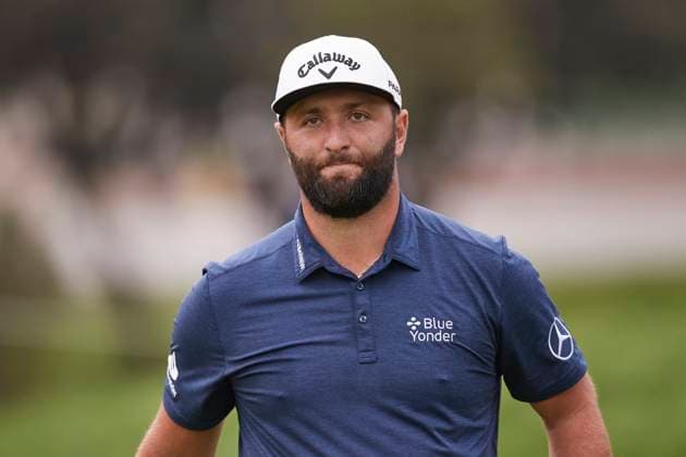 Acciona Open de Espana presented by Madrid - Day Three Jon Rahm of Spain looks on during Day Three of the Acciona Open de Espana presented by Madrid at Club de Campo Villa de Madrid on October 14, 2023, in Madrid, Spain. Madrid Club de Campo Villa de Madrid Madrid Spain RL_ACCMOESP_431 Copyright: xRicardoxLarreinax