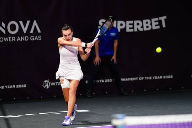 Transylvania Open Day 1: WTA, Tennis Damen Tennis Damen 250 Tournament in Cluj-Napoca, BT Arena, 14 October 2023 Trasylvania Open: WTA, Tennis Damen 250 Tournament in Cluj-Napoca, BT Arena Cluj-Napoca BT Arena Romania Copyright: xAncaxTepeix