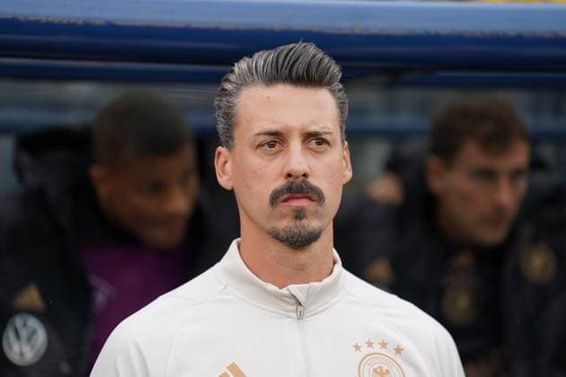 Co-Trainer Assistenztrainer Sandro Wagner (Deutschland Germany) - Hartford 14.10.2023: USA vs. Deutschland, Pratt & Whitney Stadium Hartford, Freundschaftsspiel