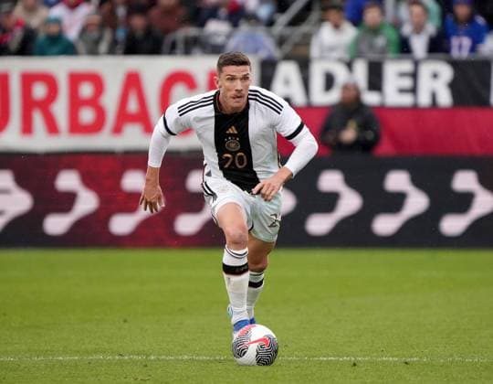 Fussball, Herren, Saison 2023 2024, Länderspiel USA - Deutschland in Hartford, Robin Gosens (Deutschland), 14.10. 2023, Copyright: xMatthiasxKochx