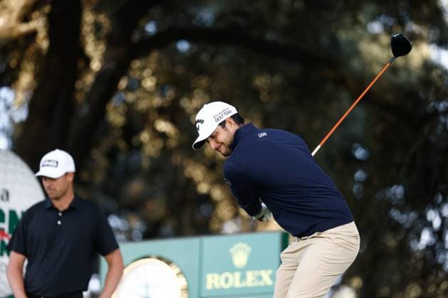 October 15, 2023, MADRID, MADRID, SPAIN: Julien Brun of France in action during Acciona Open de Espana, Round 4, Golf tournament celebrated at Club de Campo on October 15, 2023, in Madrid, Spain. MADRID SPAIN - ZUMAa181 20231015_zaa_a181_009 Copyright: xOscarxJ.xBarrosox