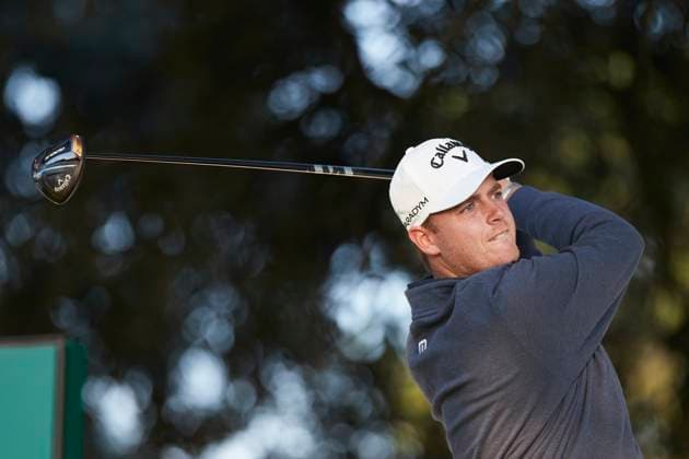 Acciona Open de Espana presented by Madrid - Day Four Deon Germishuys of South Africa tees off on the 1st hole during Day Four of the Acciona Open de Espana presented by Madrid at Club de Campo Villa de Madrid on October 15, 2023, in Madrid, Spain. Madrid Club de Campo Villa de Madrid Madrid Spain RL_ACCMOESP_590 Copyright: xRicardoxLarreinax