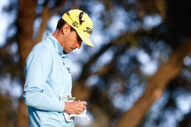 October 15, 2023, MADRID, MADRID, SPAIN: Rafa Cabrera of Spain in action during Acciona Open de Espana, Round 4, Golf tournament celebrated at Club de Campo on October 15, 2023, in Madrid, Spain. MADRID SPAIN - ZUMAa181 20231015_zaa_a181_083 Copyright: xOscarxJ.xBarrosox