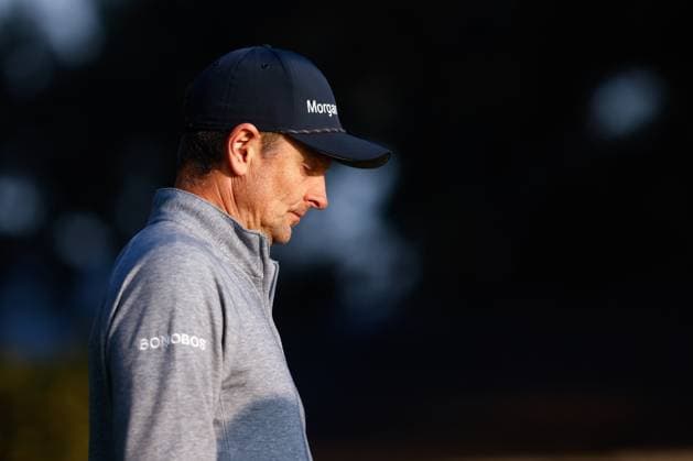 October 15, 2023, MADRID, MADRID, SPAIN: Justin Rose of England in action during Acciona Open de Espana, Round 4, Golf tournament celebrated at Club de Campo on October 15, 2023, in Madrid, Spain. MADRID SPAIN - ZUMAa181 20231015_zaa_a181_091 Copyright: xOscarxJ.xBarrosox