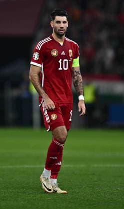 BUDAPEST, HUNGARY - OCTOBER 14: Dominik Szoboszlai of Hungary during the UEFA EURO, EM, Europameisterschaft,Fussball 2024 European qualifier match between Hungary and Serbia at Puskas Arena on October 14, 2023 in Budapest, Hungary. Photo by Sebastian Frej Hungary v Serbia: Group G - UEFA EURO 2024 European Qualifiers Copyright: xSebastianxFrejx