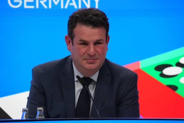 Arbeitsminister Hubertus Heil - 16.10.2023: EURO 2024 Partnerschaft DFB VDV