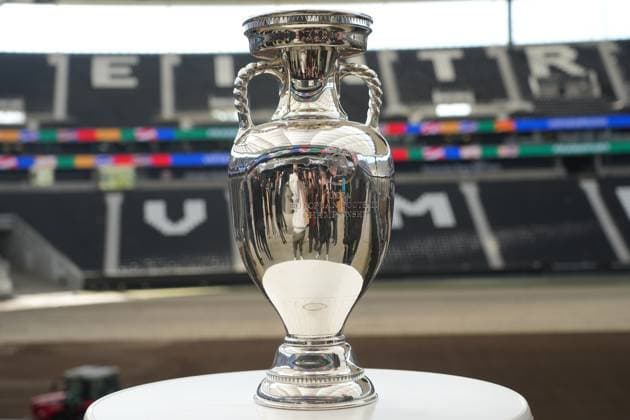 Sport Bilder des Tages Henri-Delaunay-Pokal in Frankfurt - 16.10.2023: EURO 2024 Partnerschaft DFB VDV