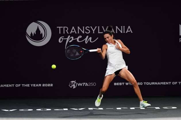Transylvania Open Round of 32: WTA, Tennis Damen Tennis Damen 250 Tournament in Cluj-Napoca, BT Arena, 16 October 2023 Trasylvania Open: WTA, Tennis Damen 250 Tournament in Cluj-Napoca, BT Arena Cluj-Napoca BT Arena Romania Copyright: xAncaxTepeix