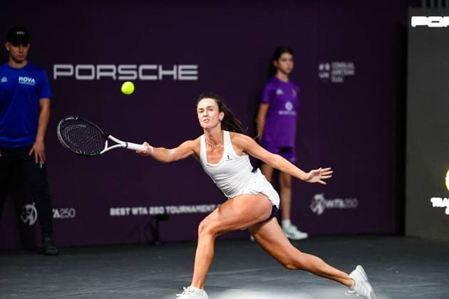 Transylvania Open Round of 32: WTA, Tennis Damen Tennis Damen 250 Tournament in Cluj-Napoca, BT Arena, 16 October 2023 Trasylvania Open: WTA, Tennis Damen 250 Tournament in Cluj-Napoca, BT Arena Cluj-Napoca BT Arena Romania Copyright: xAncaxTepeix