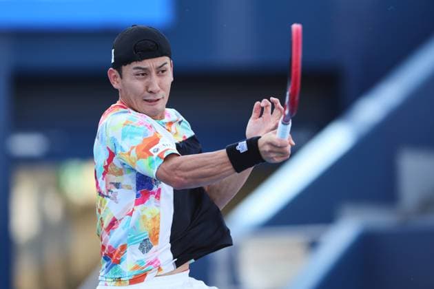 Sho Shimabukuro (JPN), OCTOBER 17, 2023 - Tennis : Kinoshita Group Japan Open Tennis Championships 2023 Men s Singles 1st Round at Ariake Coliseum, Tokyo, Japan. Noxthirdxpartyxsales  (232749182)
