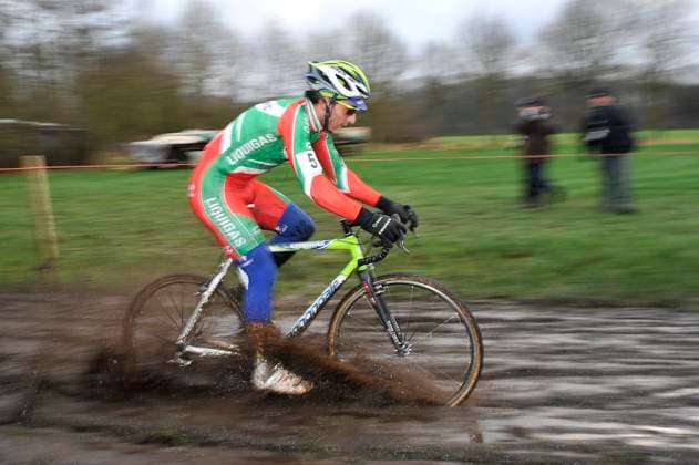 20091212 Cyclocross : Essen GP Rouwmoer Gazet van Antwerpen Trofee Elite Men FRANZOI Enrico (Ita) Liquigas photo Luc Claessen Essen Belgium Belgique Belgie  Copyright: xLUCxCLAESSENx 311597