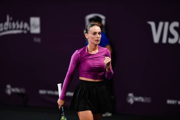 Transylvania Open Round of 32: WTA, Tennis Damen Tennis Damen 250 Tournament in Cluj-Napoca, BT Arena, 17 October 2023 Trasylvania Open: WTA, Tennis Damen 250 Tournament in Cluj-Napoca, BT Arena Cluj-Napoca BT Arena Romania Copyright: xAncaxTepeix