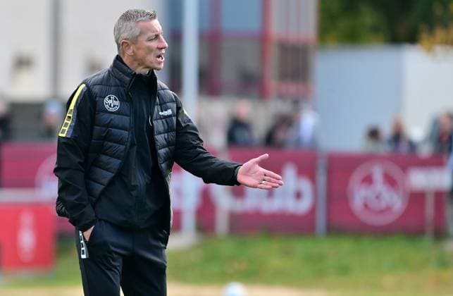17.10.2023 - Fussball - Saison 2023 2024 - Regionalliga Bayern - 16. Spieltag: 1. FC Nürnberg FCN II ( Club ) - SpVgg Bayreuth - - xwoxzix - Marek Mintal (Trainer SpVgg Bayreuth ) *** 17 10 2023 football season 2023 2024 Regionalliga Bayern 16 matchday 1 FC Nürnberg FCN II club SpVgg Bayreuth xwoxzix Marek Mintal coach SpVgg Bayreuth