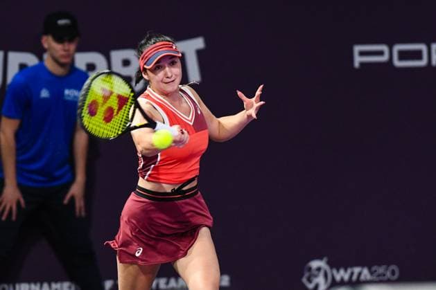 Transylvania Open Round of 32: WTA, Tennis Damen Tennis Damen 250 Tournament in Cluj-Napoca, BT Arena, 17 October 2023 Trasylvania Open: WTA, Tennis Damen 250 Tournament in Cluj-Napoca, BT Arena Cluj-Napoca BT Arena Romania Copyright: xAncaxTepeix