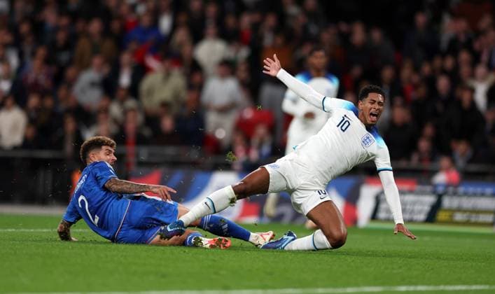 Editorial use only England v Italy - European Championship, EM, Europameisterschaft QUALIFYING - GROUP C. Football, Wembley Stadium. UK. 17 OCT 2023 Editorial use only  Copyright: xJASONPIX Shutterstockx 14154421q