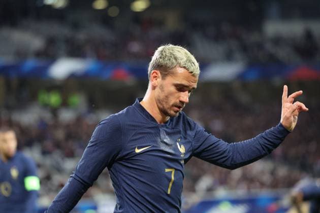 Antoine GRIEZMANN (France) lors du match amical France vs Ecosse, Decathlon Arena stade Pierre Mauroy, le 17 octobre 2023 FOOTBALL : FRANCE vs ECOSSE - AMICAL - 17 10 2023 LaurentSanson Panoramic 