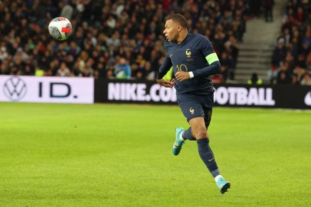 Kylian MBAPPE (France) lors du match amical France vs Ecosse, Decathlon Arena stade Pierre Mauroy, le 17 octobre 2023 FOOTBALL : FRANCE vs ECOSSE - AMICAL - 17 10 2023 LaurentSanson Panoramic 