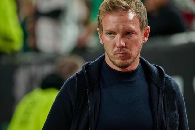 RECORD DATE NOT STATED Seleccion Mexico 2023 Mexico 2-2 Germany Julian Nagelsmann head coach of Germany during the game Mexican national team, Nationalteam (Mexico) vs Germany, the friendly preparation, at Lincoln Financial Field Stadium, on October 17, 2023. <br><br> Julian Nagelsmann Director Tecnico de Alemania durante el partido Seleccion Mexicana (Mexico) vs Alemania, amistoso de preparacion en el Lincoln Financial Field Stadium, el 17 de Octubre de 2023. PHILADELPHIA PENSILVANIA UNITED STATES  Copyright: xDavidxLeahx 20231017202301_SMN_23_AM_MEX_GER_NAGELSMANN159