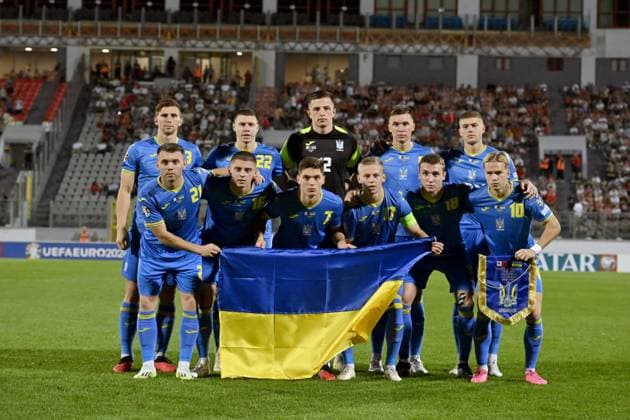 Malta v Ukraine - UEFA EURO, EM, Europameisterschaft,Fussball 2024 European Qualifier TA QALI, MALTA - OCTOBER 17, 2023 - Players of Ukraine pose for a photo before the UEFA EURO 2024 European Qualifiers Matchday 8 Group C game against Malta at the National Stadium, Ta Qali, Malta.NO USE RUSSIA. NO USE BELARUS. Ta Qali Malta  Copyright: xPavloxKubanovx originalFilename:ukrinform-ukraineb231017_npd1S.jpg