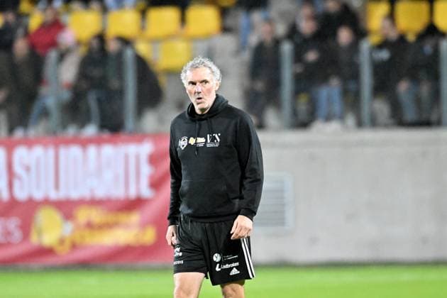 Laurent Blanc (variÃ tÃ s) FOOTBALL : VariÂŽtÂŽs Club de France va Team Calais - Match de gala - 18 10 2023 FredericChambert Panoramic 