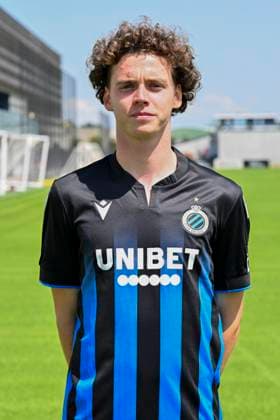 230718 Photoshoot Club Brugge 2023-24 Maxim De Cuyper (55) of Club Brugge pictured during the season photo shoot of Club Brugge KV on July 18 , 2023 in Westkapelle, Belgium. (Photo by David Catry Isosport) Westkapelle Belgium  Copyright: xDavidxCatryx 391470