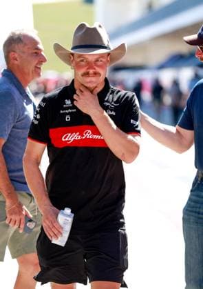 77 Valtteri Bottas (FIN, Alfa Romeo F1 Team Stake), F1 Grand Prix of USA at Circuit of The Americas on October 19, 2023 in Austin, United States of America. (Photo by HOCH ZWEI) Austin United States of America