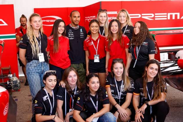 44 Lewis Hamilton (GBR, Mercedes-AMG Petronas F1 Team), F1 Grand Prix of USA at Circuit of The Americas on October 19, 2023 in Austin, United States of America. (Photo by HOCH ZWEI) Austin United States of America