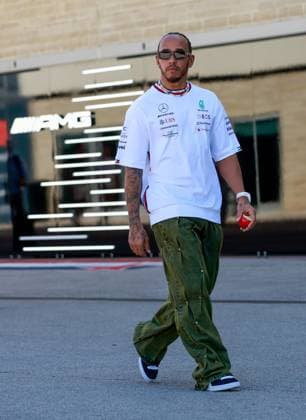 44 Lewis Hamilton (GBR, Mercedes-AMG Petronas F1 Team), F1 Grand Prix of USA at Circuit of The Americas on October 19, 2023 in Austin, United States of America. (Photo by HOCH ZWEI) Austin United States of America