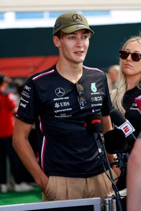63 George Russell (GBR, Mercedes-AMG Petronas F1 Team), F1 Grand Prix of USA at Circuit of The Americas on October 19, 2023 in Austin, United States of America. (Photo by HOCH ZWEI) Austin United States of America
