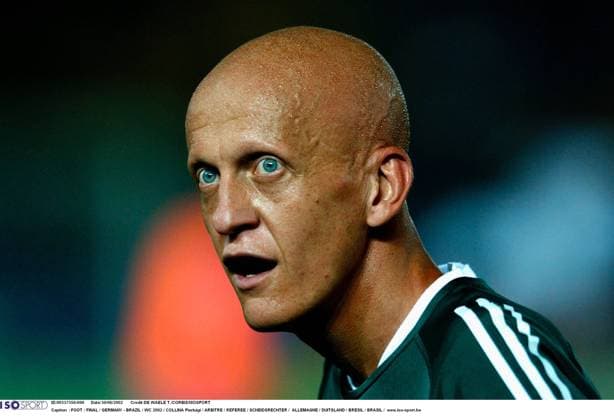 FOOT : FINAL GERMANY - BRAZIL WC 2002 FOOT : FINAL GERMANY - BRAZIL WC 2002 COLLINA Pierluigi ARBITRE REFEREE SCHEIDSRECHTER ALLEMAGNE DUITSLAND BRESIL BRASIL www.iso be YOKOHAMA JAPON JAPAN  Copyright: xDExWAELExT.x 66240