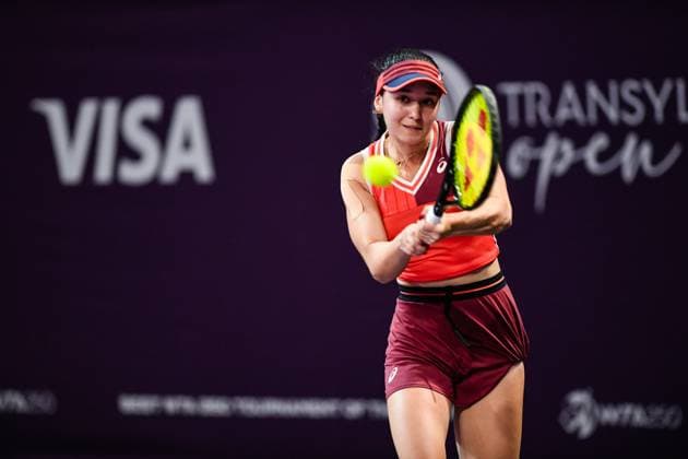 Transylvania Open 2022: Day 7 Eva Lys during Transylvania Open Round of 16: WTA, Tennis Damen Tennis Damen 250 Tournament in Cluj-Napoca, BT Arena, 19 October 2023 Cluj-Napoca Romania  Copyright: xFlaviuxBuboix originalFilename:buboi-notitle231019_np5Tl.jpg