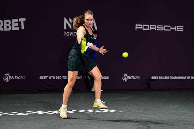 Transylvania Open, Quarter Finals: WTA, Tennis Damen Tennis Damen 250 Tournament in Cluj-Napoca, BT Arena, 20 October 2023 Trasylvania Open: WTA, Tennis Damen 250 Tournament in Cluj-Napoca, BT Arena Cluj-Napoca BT Arena Romania Copyright: xAncaxTepeix