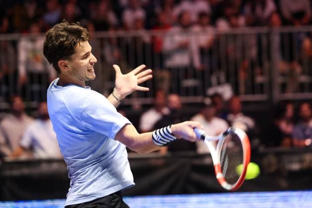 TENNIS - ATP, Tennis Herren Erste Bank Open, Red Bull BassLine VIENNA,AUSTRIA,20.OCT.23 - TENNIS - ATP, Erste Bank Open, preview, Red Bull BassLine. Image shows Dominic Thiem (AUT).  GEPAxpictures xArminxRauthner