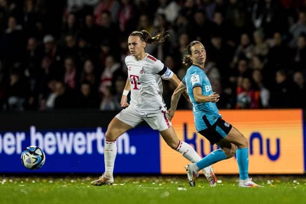 GOOGLE PIXEL Frauen Bundesliga: 1. FC Koeln - Bayer 04 Leverkusen; 20.10.2023 Dora Zeller (1. FC Koeln, 19) GOOGLE PIXEL Frauen Bundesliga, 1. FC Koeln - Bayer 04 Leverkusen, Koeln, Franz-Kremer-Stadion am 20.10.2023 DFB REGULATIONS PROHIBIT ANY USE OF PHOTOGRAPHS AS IMAGE SEQUENCES AND OR QUASI-VIDEO. Copyright: xBEAUTIFULxSPORTS Wunderlx