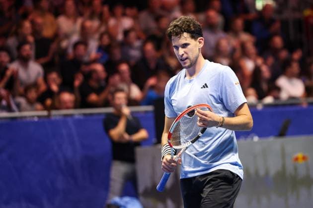 TENNIS - ATP, Tennis Herren Erste Bank Open, Red Bull BassLine VIENNA,AUSTRIA,20.OCT.23 - TENNIS - ATP, Erste Bank Open, preview, Red Bull BassLine. Image shows Dominic Thiem (AUT).  GEPAxpictures xArminxRauthner