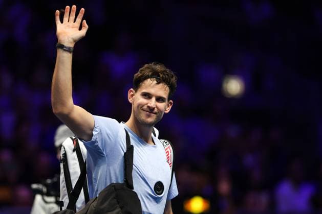 TENNIS - ATP, Tennis Herren Erste Bank Open, Red Bull BassLine VIENNA,AUSTRIA,20.OCT.23 - TENNIS - ATP, Erste Bank Open, preview, Red Bull BassLine. Image shows Dominic Thiem (AUT).  GEPAxpictures xArminxRauthner