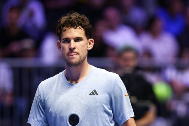 TENNIS - ATP, Tennis Herren Erste Bank Open, Red Bull BassLine VIENNA,AUSTRIA,20.OCT.23 - TENNIS - ATP, Erste Bank Open, preview, Red Bull BassLine. Image shows Dominic Thiem (AUT).  GEPAxpictures xArminxRauthner