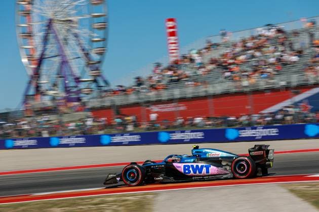 10 Pierre Gasly (FRA, BWT Alpine F1 Team), F1 Grand Prix of USA at Circuit of The Americas on October 20, 2023 in Austin, United States of America. (Photo by HOCH ZWEI) Austin United States of America