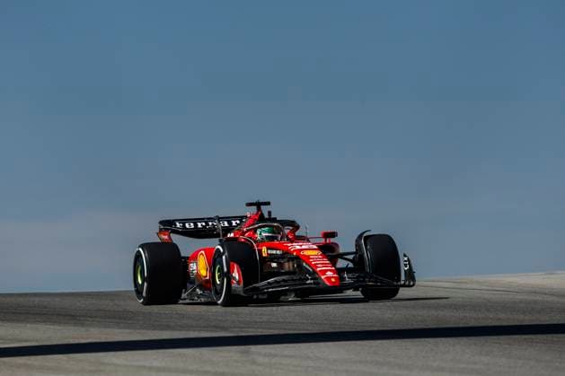 16 Charles Leclerc (MCO, Scuderia Ferrari), F1 Grand Prix of USA at Circuit of The Americas on October 20, 2023 in Austin, United States of America. (Photo by HOCH ZWEI) Austin United States of America