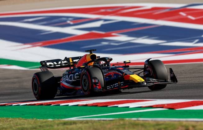 1 Max Verstappen (NLD, Oracle Red Bull Racing), F1 Grand Prix of USA at Circuit of The Americas on October 20, 2023 in Austin, United States of America. (Photo by HOCH ZWEI) Austin United States of America