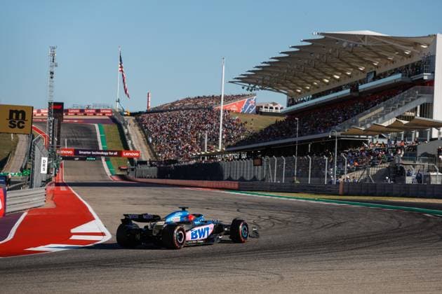 31 Esteban Ocon (FRA, BWT Alpine F1 Team), F1 Grand Prix of USA at Circuit of The Americas on October 20, 2023 in Austin, United States of America. (Photo by HOCH ZWEI) Austin United States of America