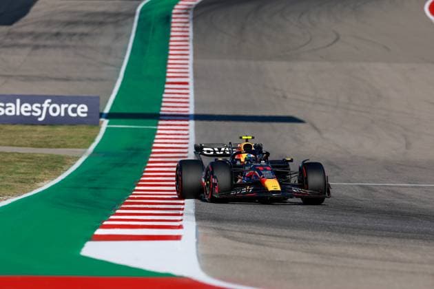 11 Sergio Perez (MEX, Oracle Red Bull Racing), F1 Grand Prix of USA at Circuit of The Americas on October 20, 2023 in Austin, United States of America. (Photo by HOCH ZWEI) Austin United States of America