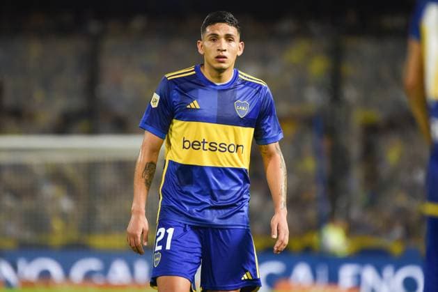 ARG: CA Boca Juniors v Union Santa Fe. Liga Argentina match. Date 9 Ezequiel Fernandez of C.A. Boca Juniors during the Liga Argentina match between CA Boca Juniors and Union Santa Fe played at La Bombonera Stadium on October 20, 2023 in Buenos Aires, Spain. kpng Copyright: xSantiagoxJoelxAbdalax xPRESSINPHOTOx SJA_231020_184